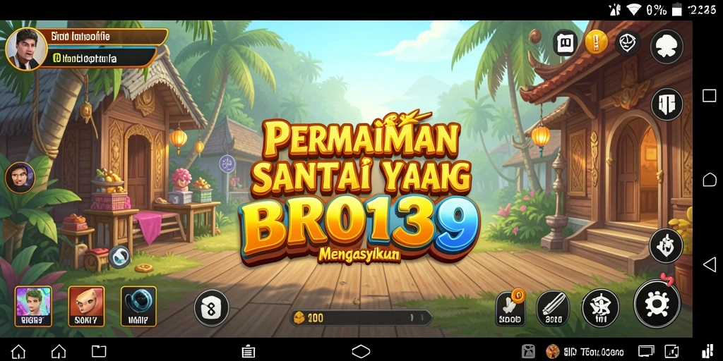 Tampilan gameplay yang ceria dan menyenangkan dari <strong>BRO138</strong>.