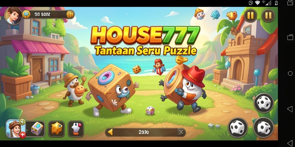 Tampilan menarik dari gameplay HOUSE777 yang menantang dan seru.