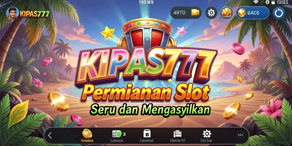 Tampilan gameplay Slot yang seru dan menegangkan di KIPAS777.