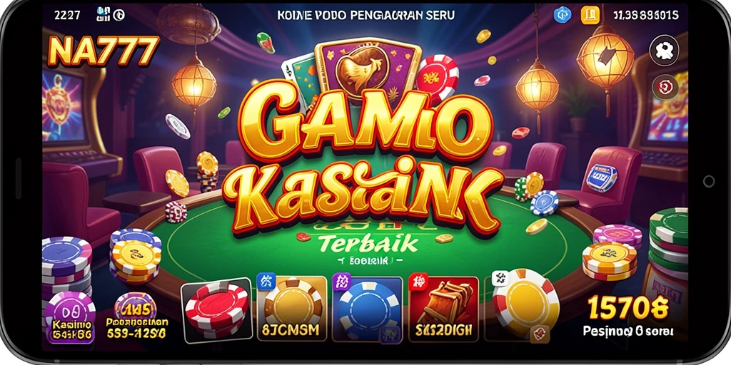 Tampilan permainan slot yang menarik dan penuh warna di NA777.