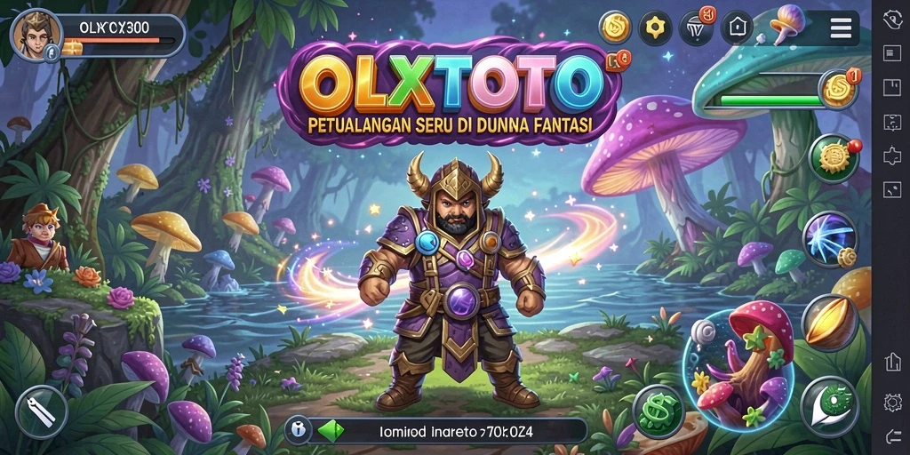 Tampilan gameplay OLXTOTO yang menakjubkan di dunia petualangan.