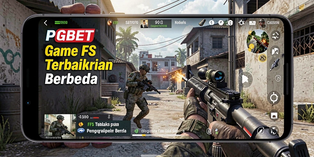 Gameplay PGBET yang mendebarkan dalam mode FPS.