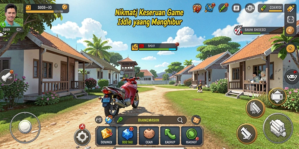 Screenshot S9S9 menampilkan gameplay Idle yang seru dan menarik.