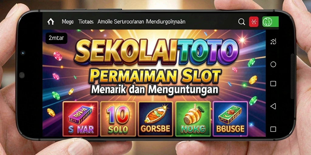 Tampilan gameplay menarik dan menyenangkan di SEKOLAHTOTO.