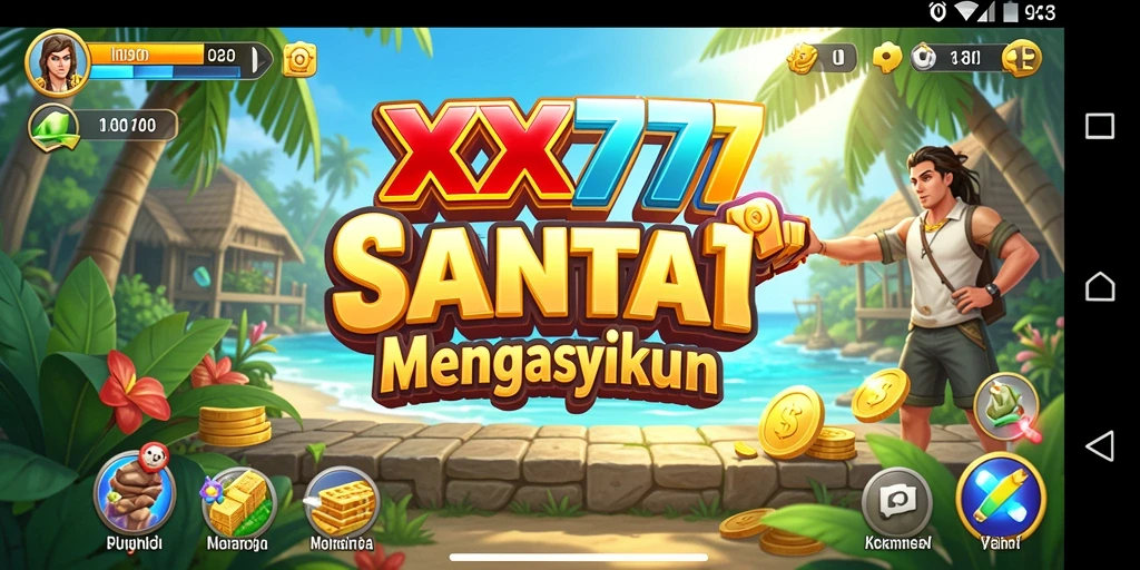 Tampilan menarik dari gameplay XXX777 yang menghibur.